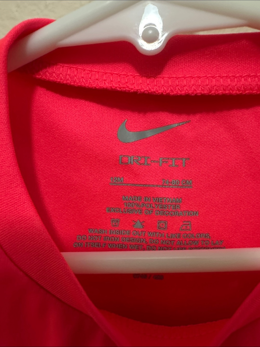 Nike Hot Pink Tee with Black Athletic Shorts Set - Picture 5 of 5